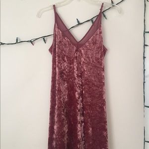 velvet minidress!!